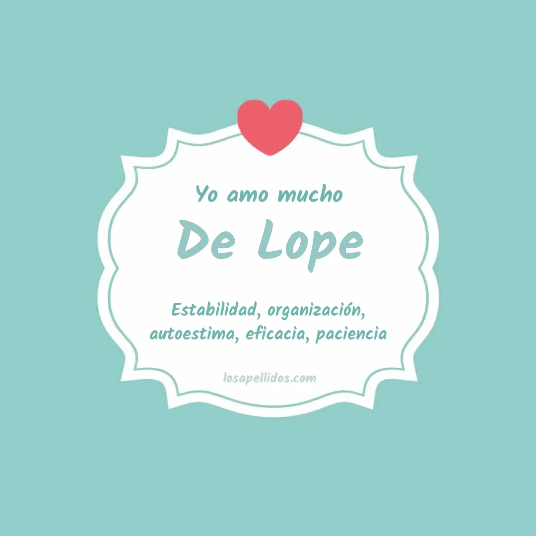 Yo amo mucho De lope
