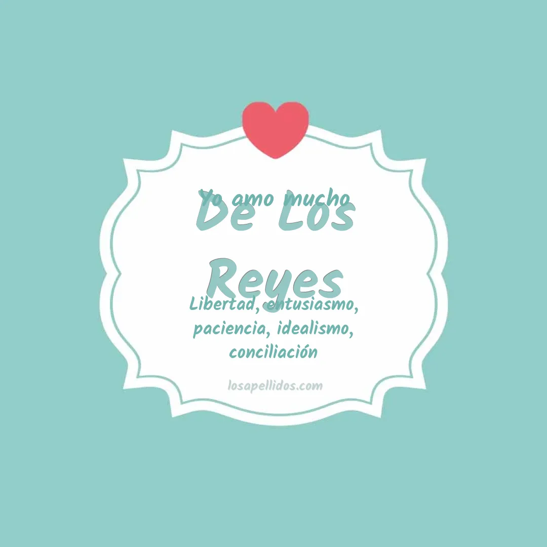 Yo amo mucho De los reyes