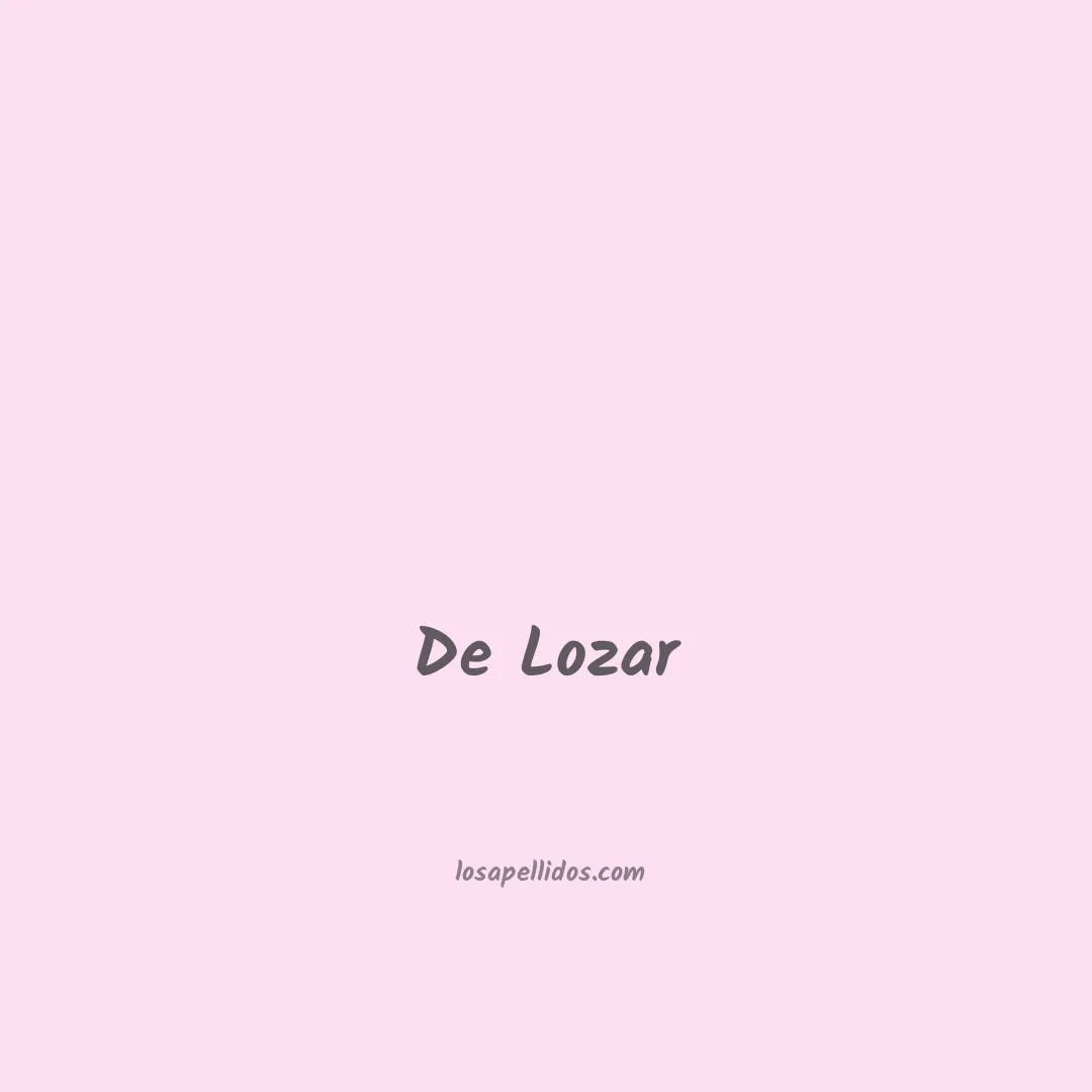De lozar en chino