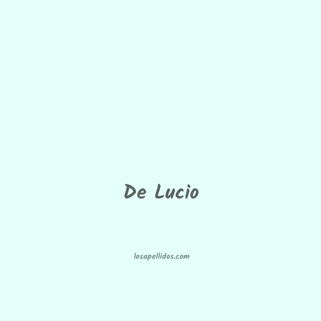 De lucio en chino