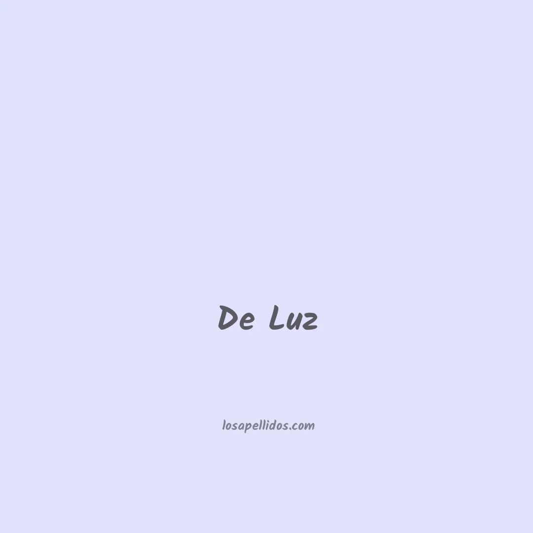 De luz en chino