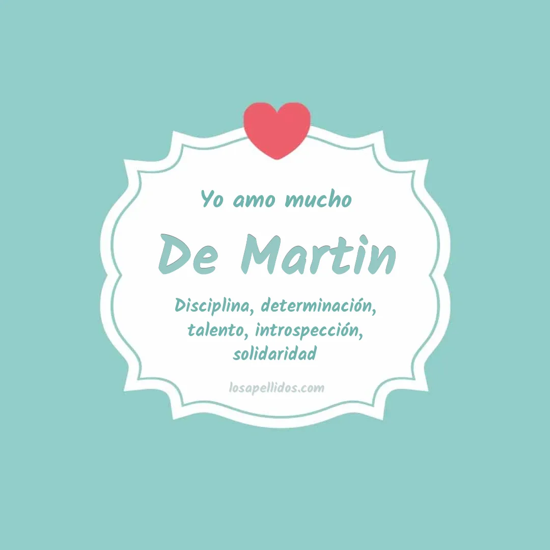Yo amo mucho De martin