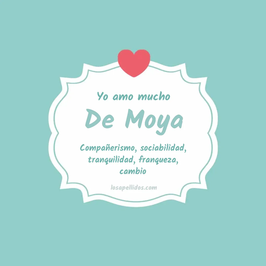 Yo amo mucho De moya