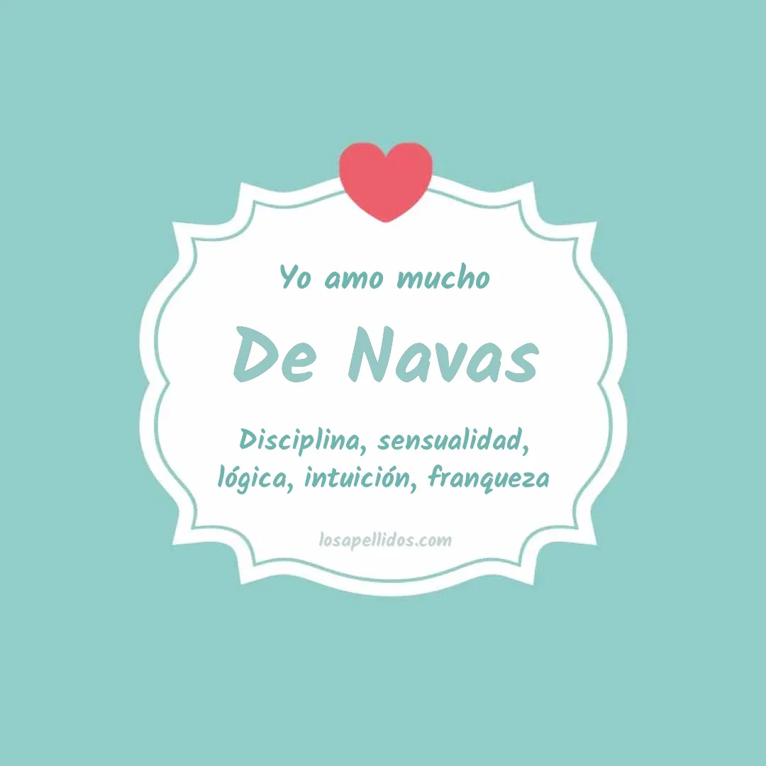 Yo amo mucho De navas