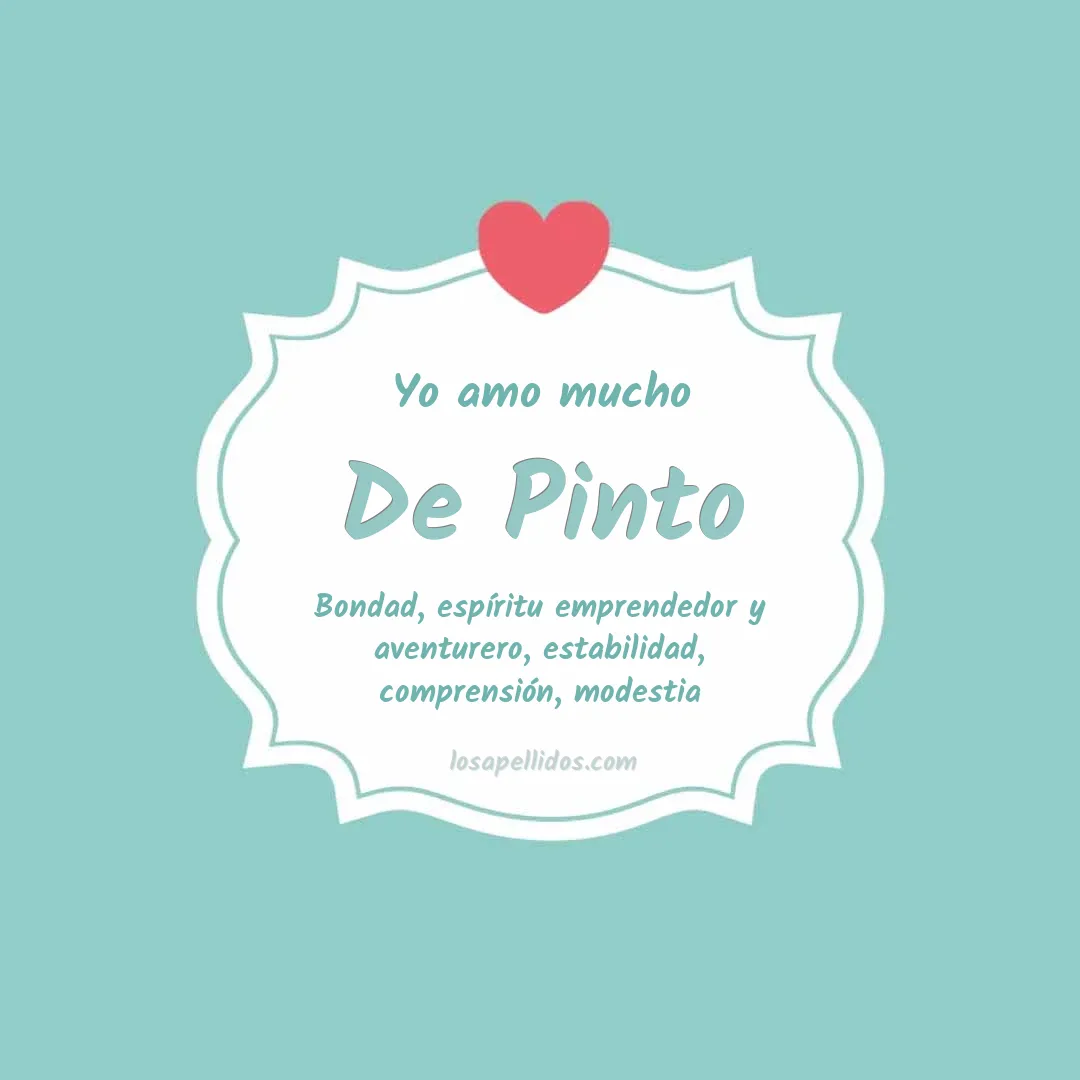 Yo amo mucho De pinto