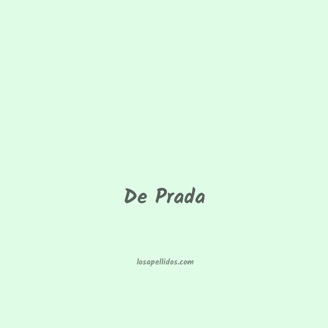 De prada en chino