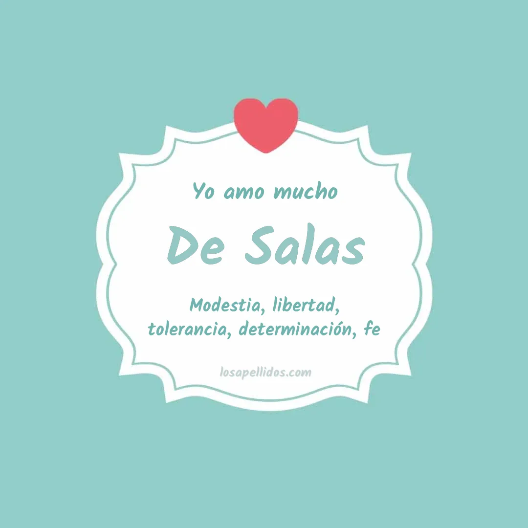 Yo amo mucho De salas