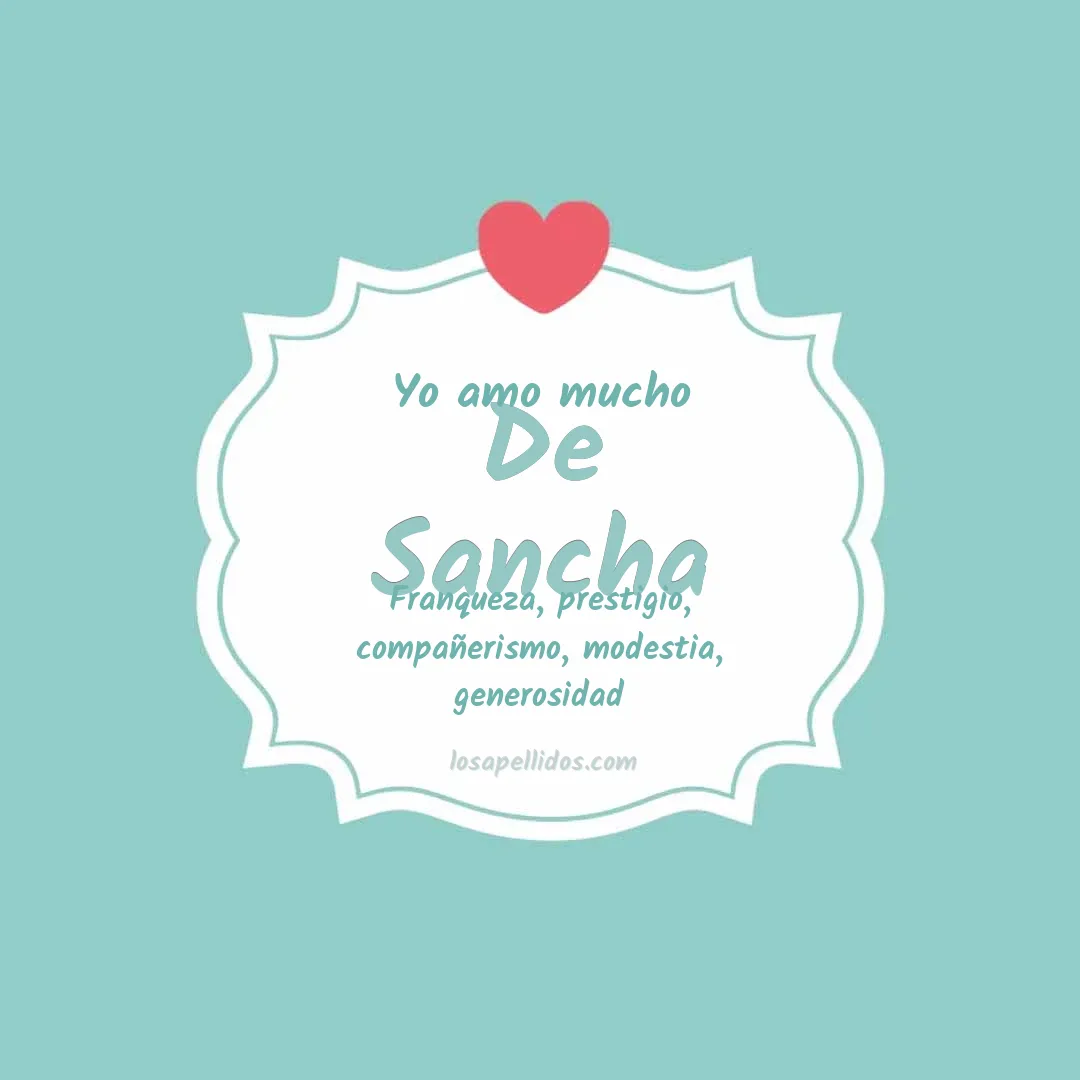 Yo amo mucho De sancha