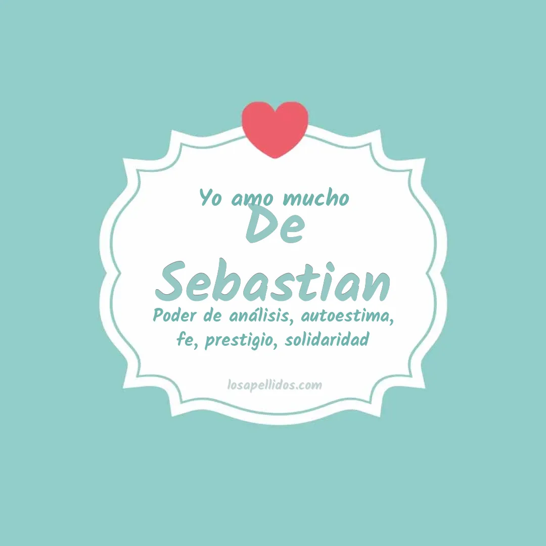Yo amo mucho De sebastian