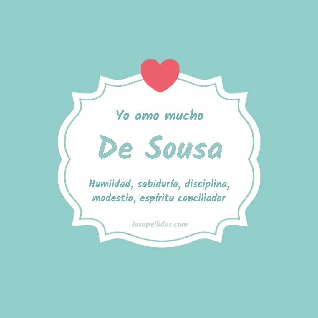Yo amo mucho De sousa