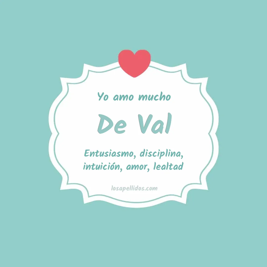 Yo amo mucho De val
