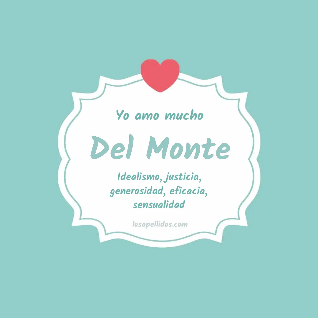 Yo amo mucho Del monte