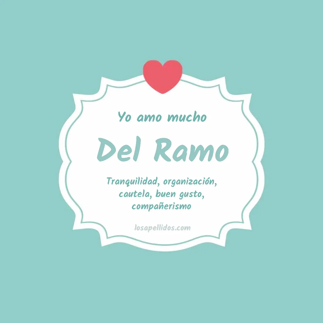 Yo amo mucho Del ramo
