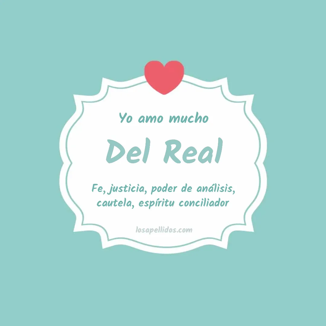 Yo amo mucho Del real