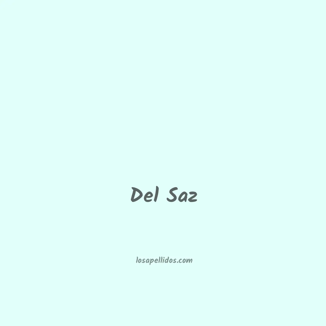Del saz en chino