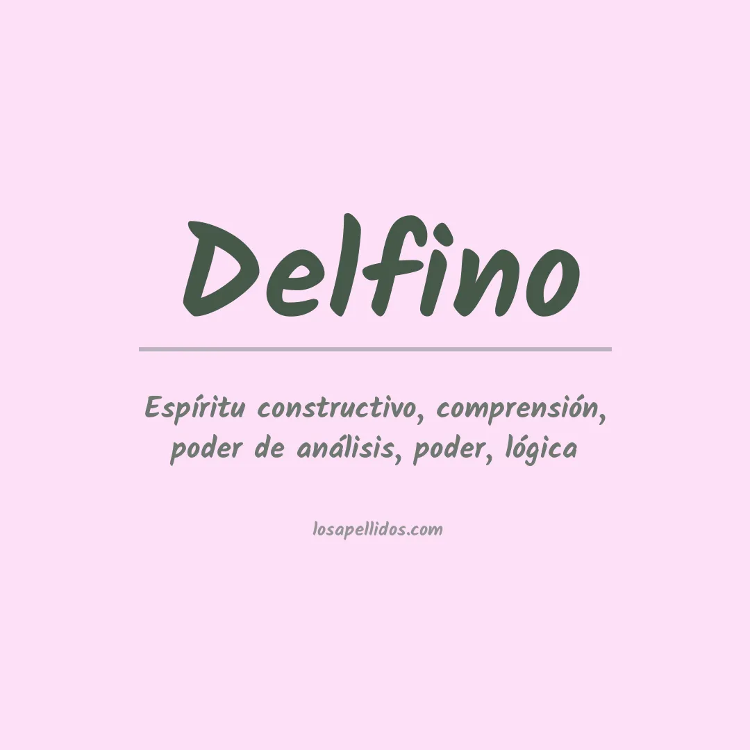 Apellido Delfino