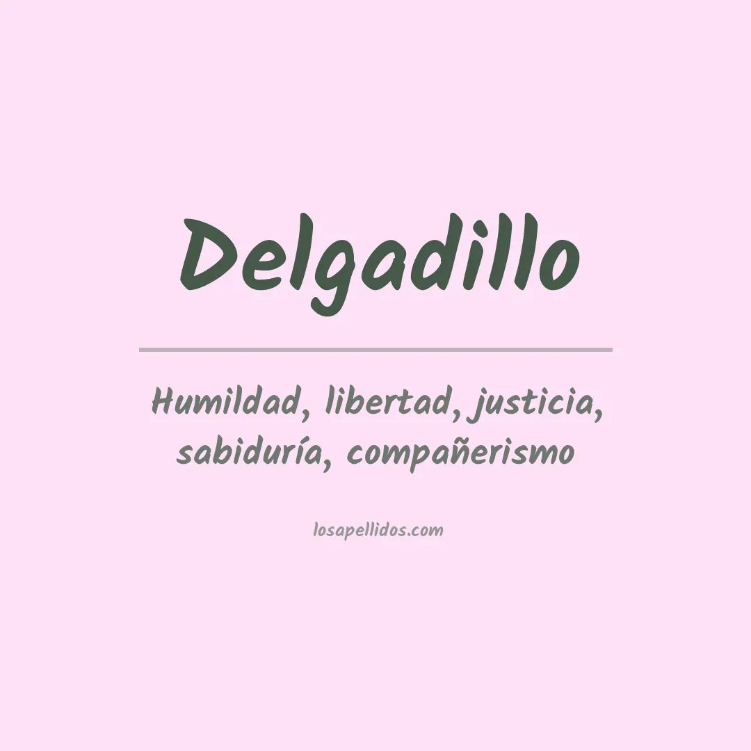 Apellido Delgadillo