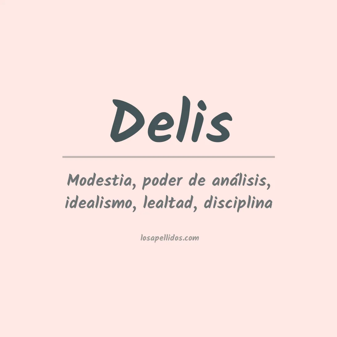 Apellido Delis