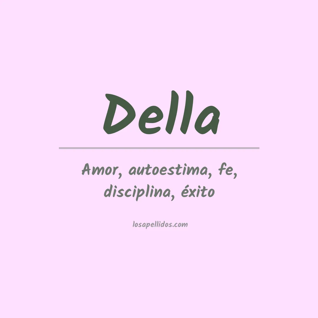 Apellido Della