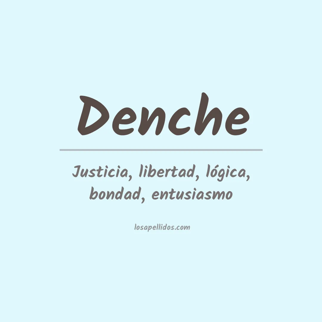 Apellido Denche
