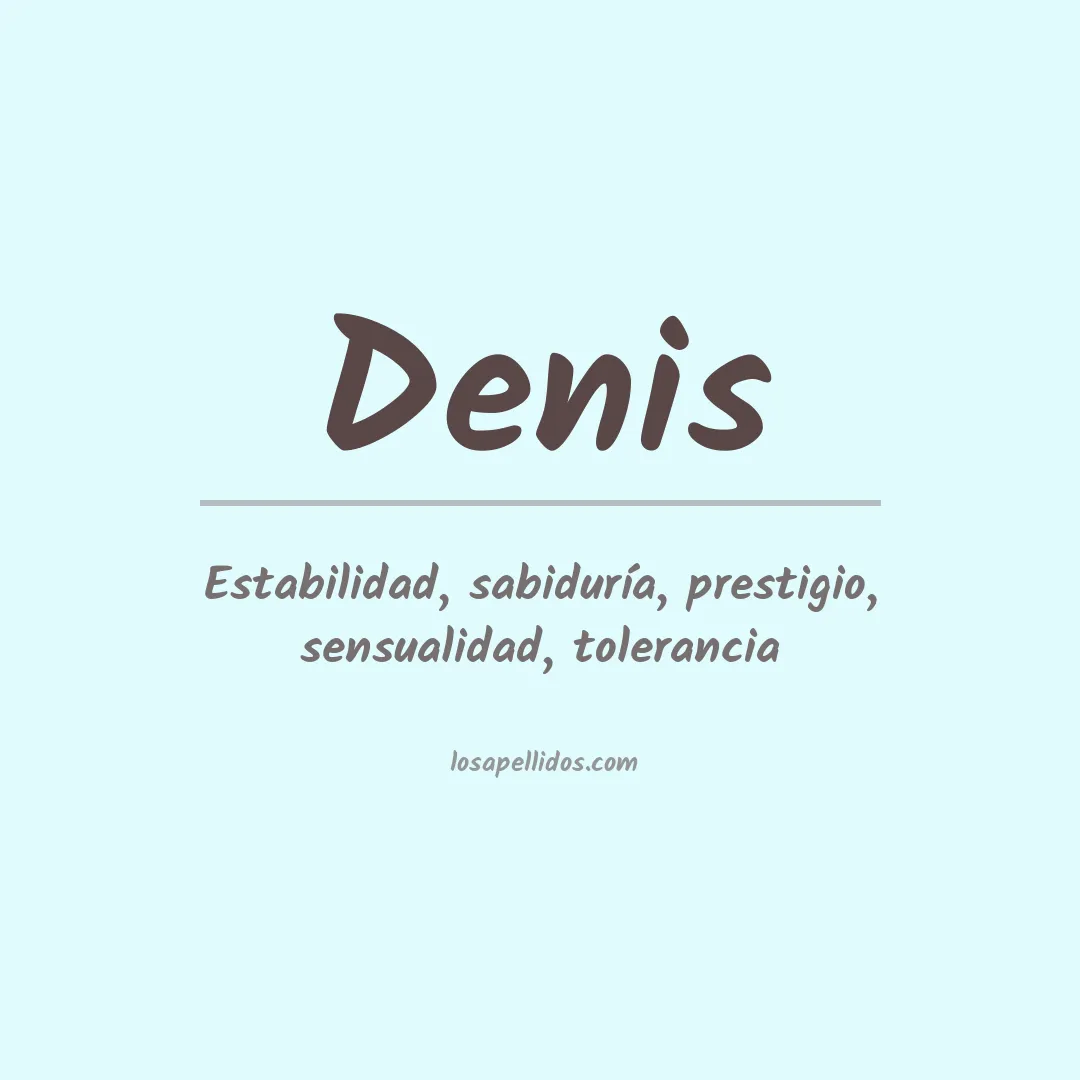 Apellido Denis