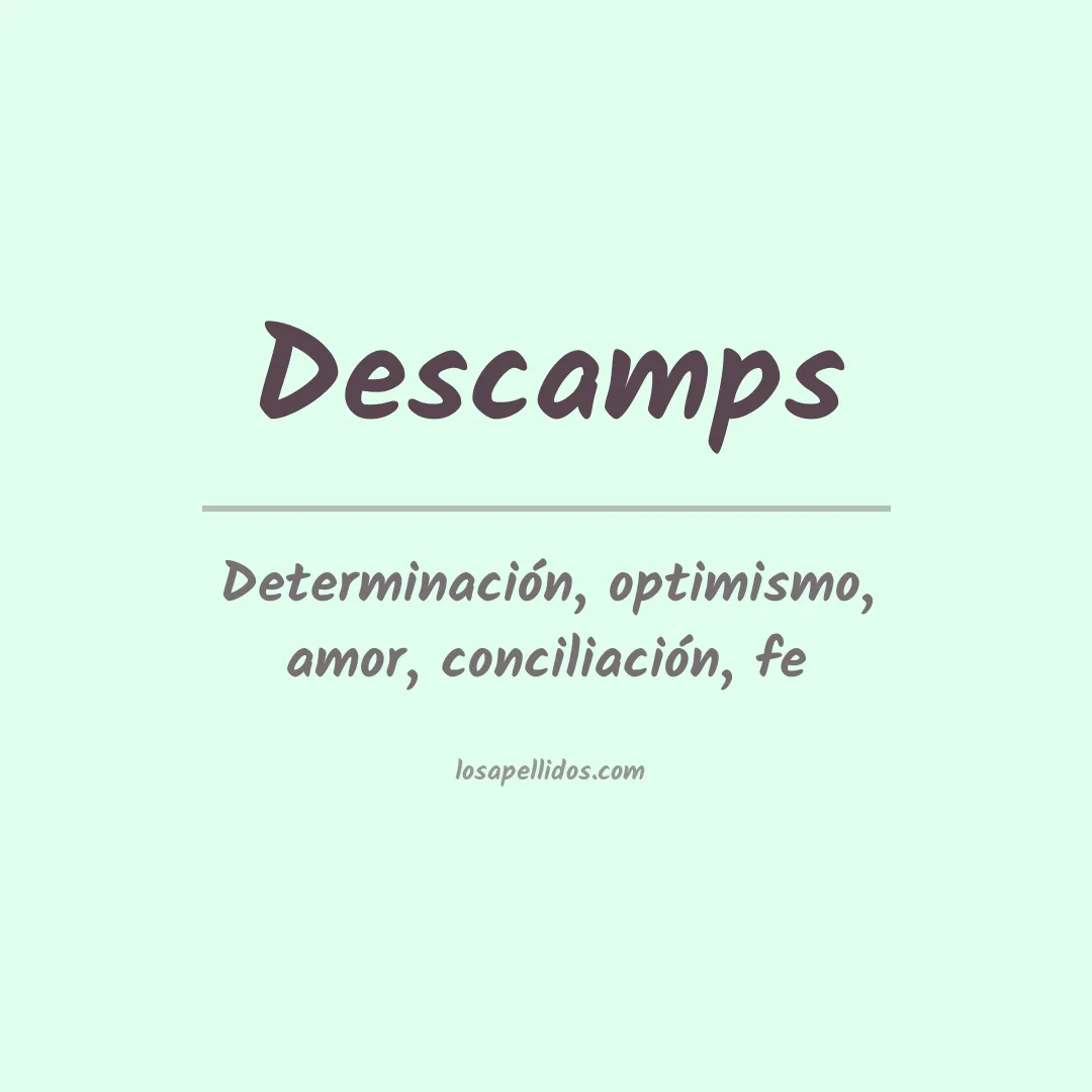 Apellido Descamps