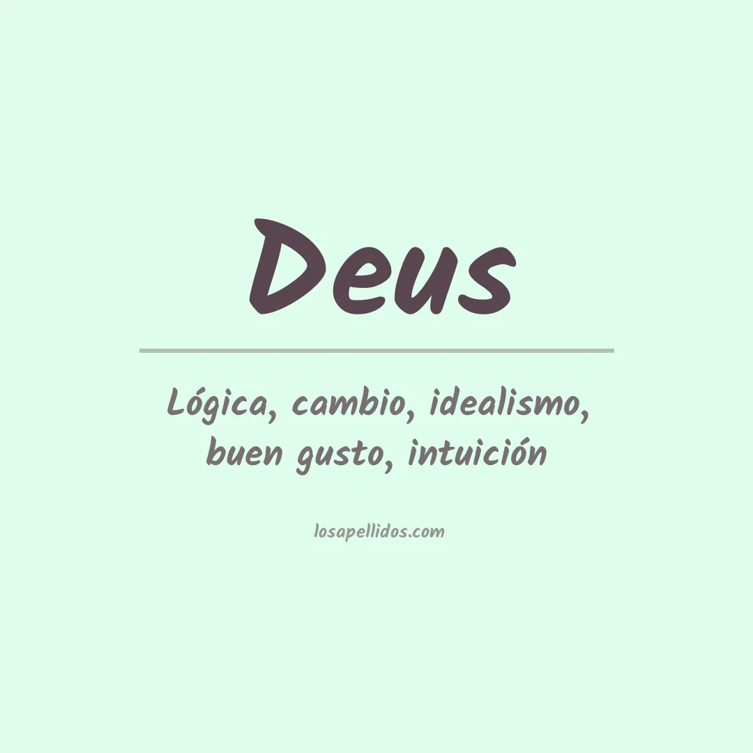 Apellido Deus