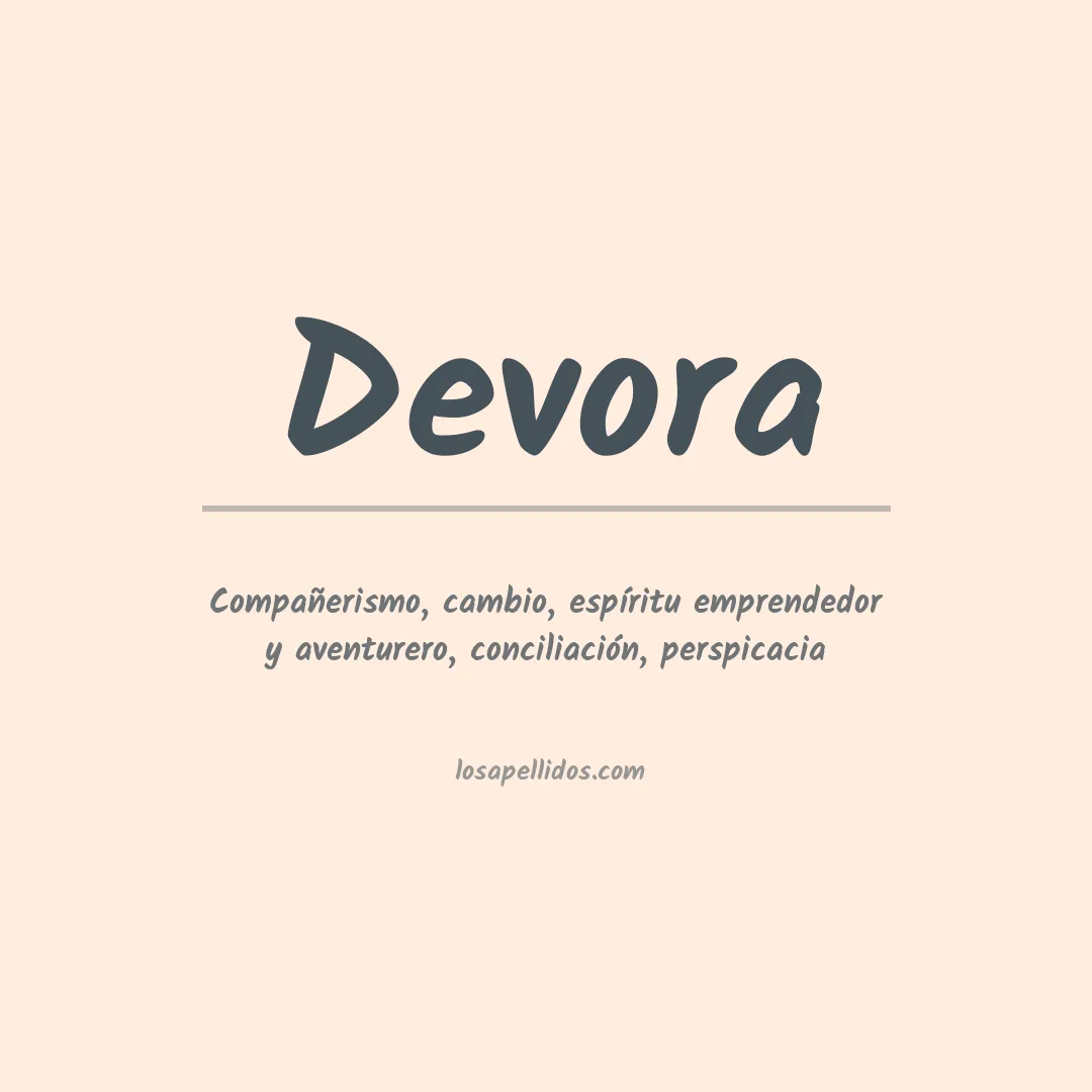 Apellido Devora