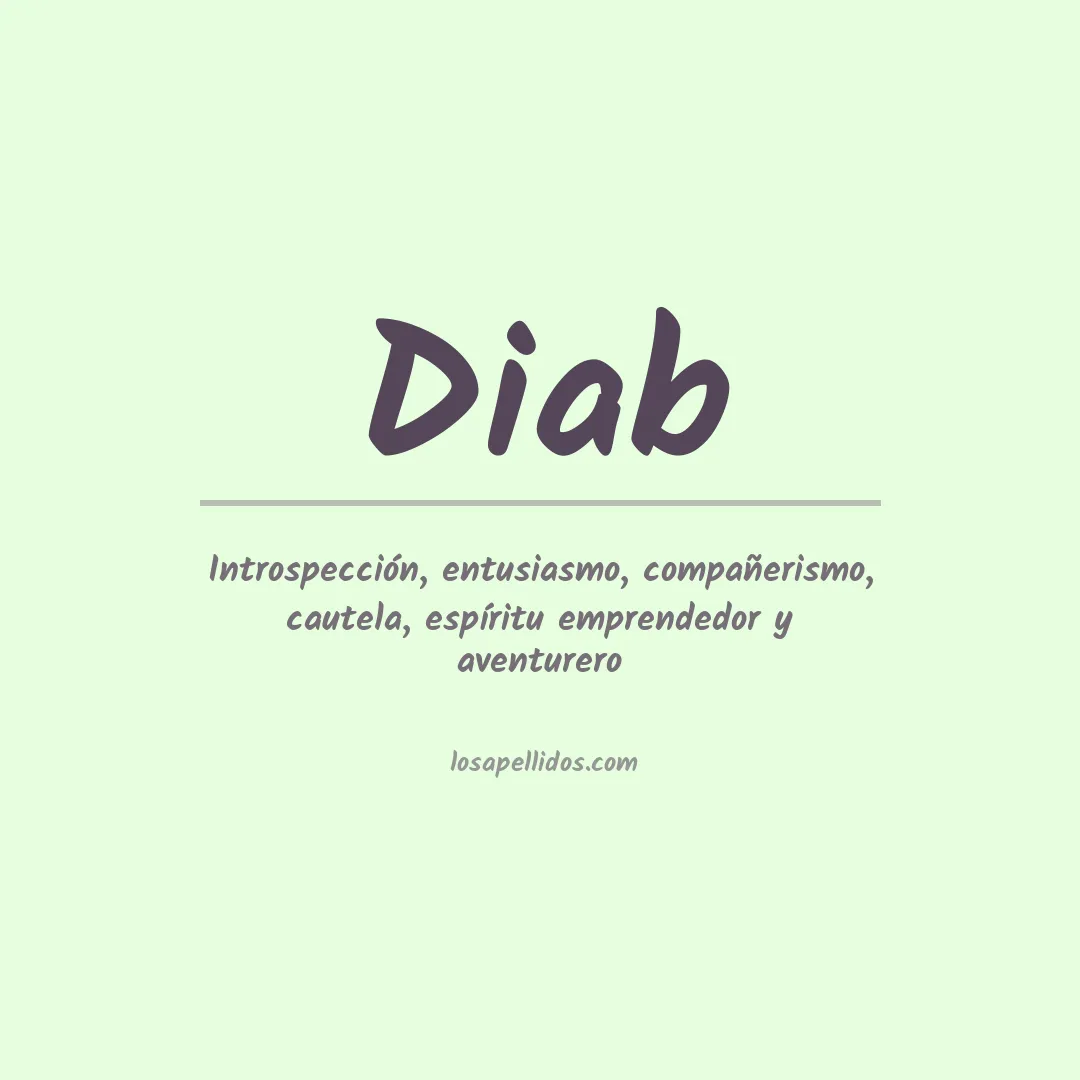 Apellido Diab