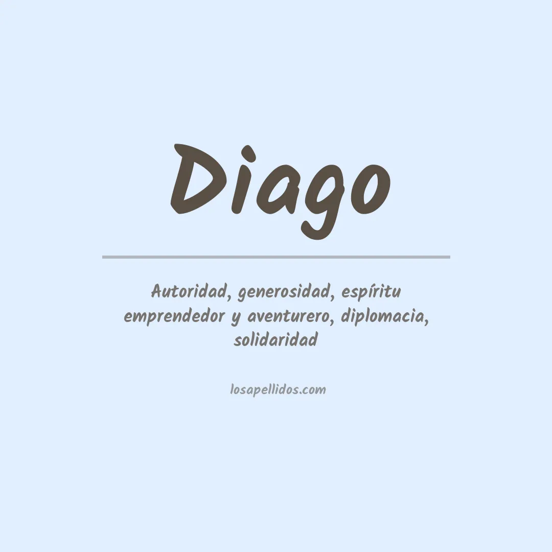 Apellido Diago