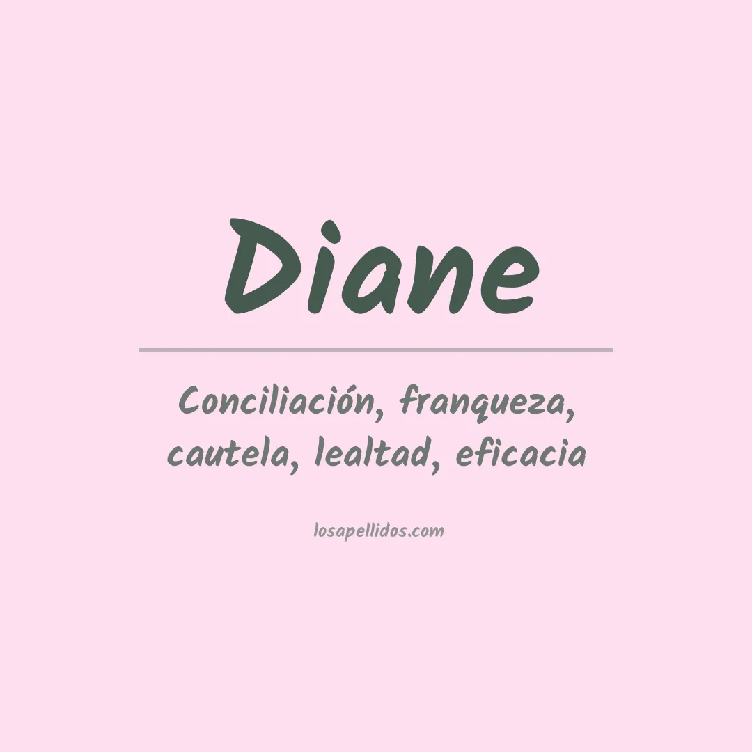 Apellido Diane