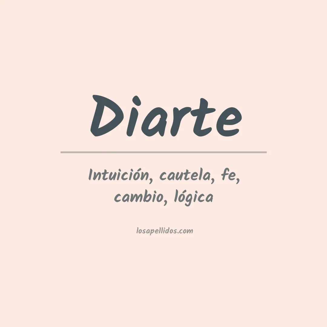 Apellido Diarte