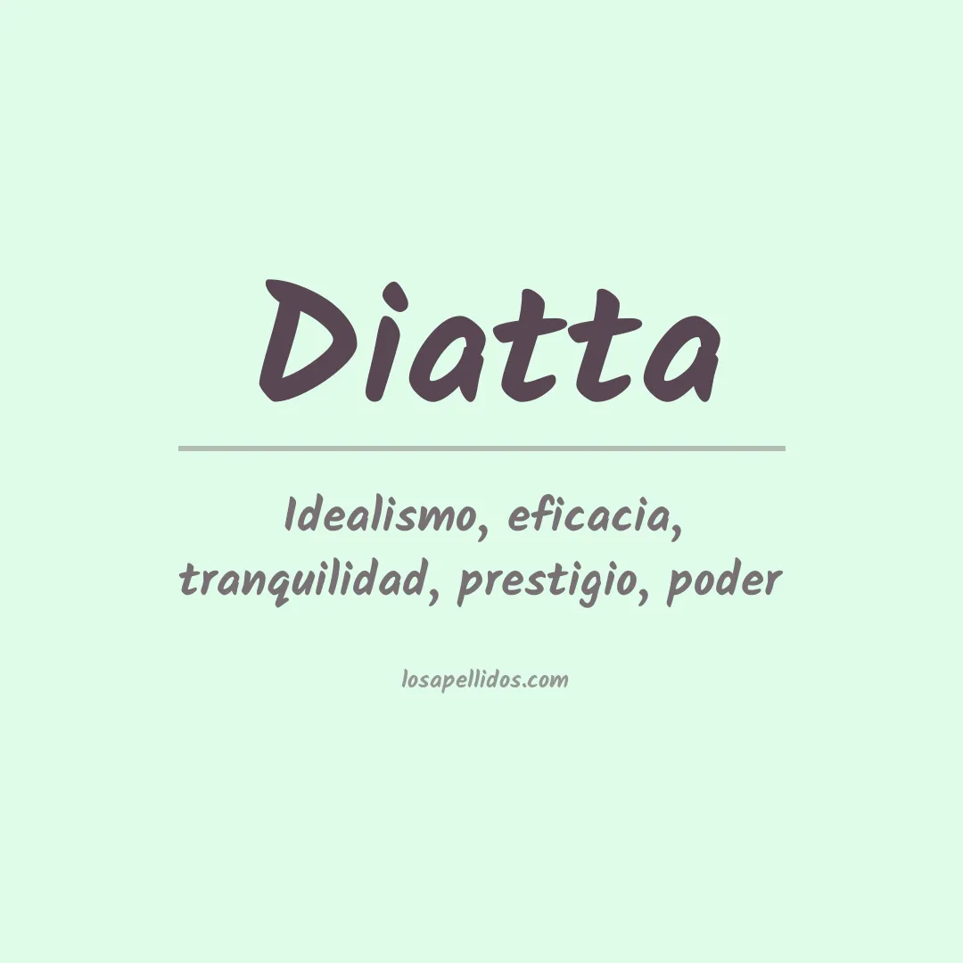 Apellido Diatta