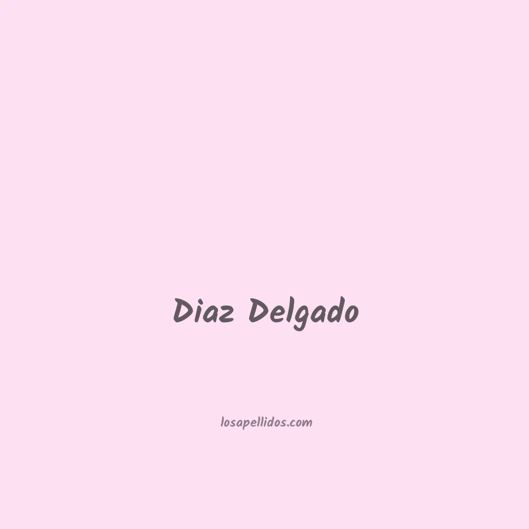 Diaz delgado en chino