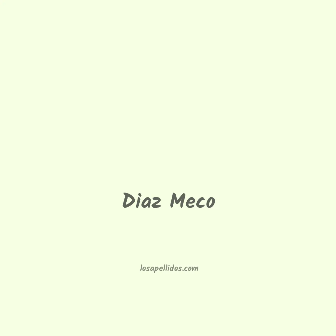 Diaz meco en chino