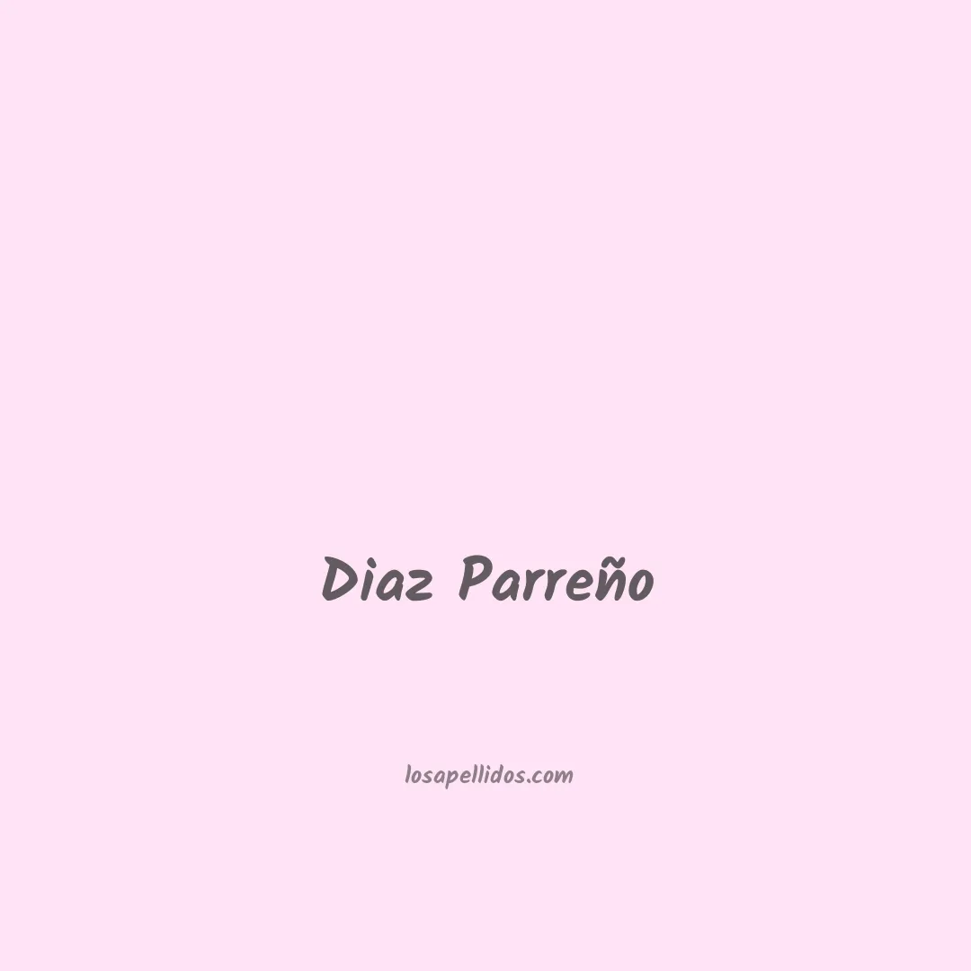 Diaz parreño en chino