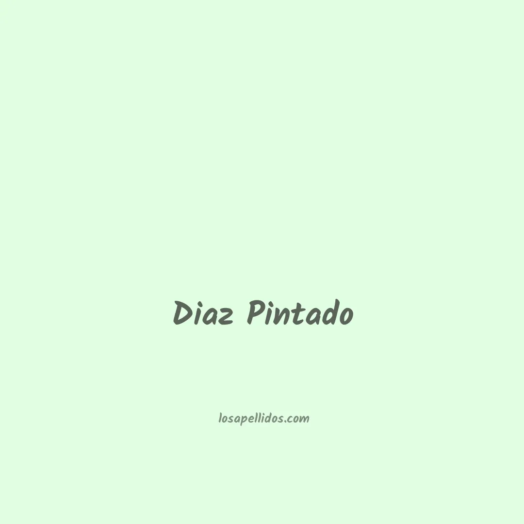 Diaz pintado en chino