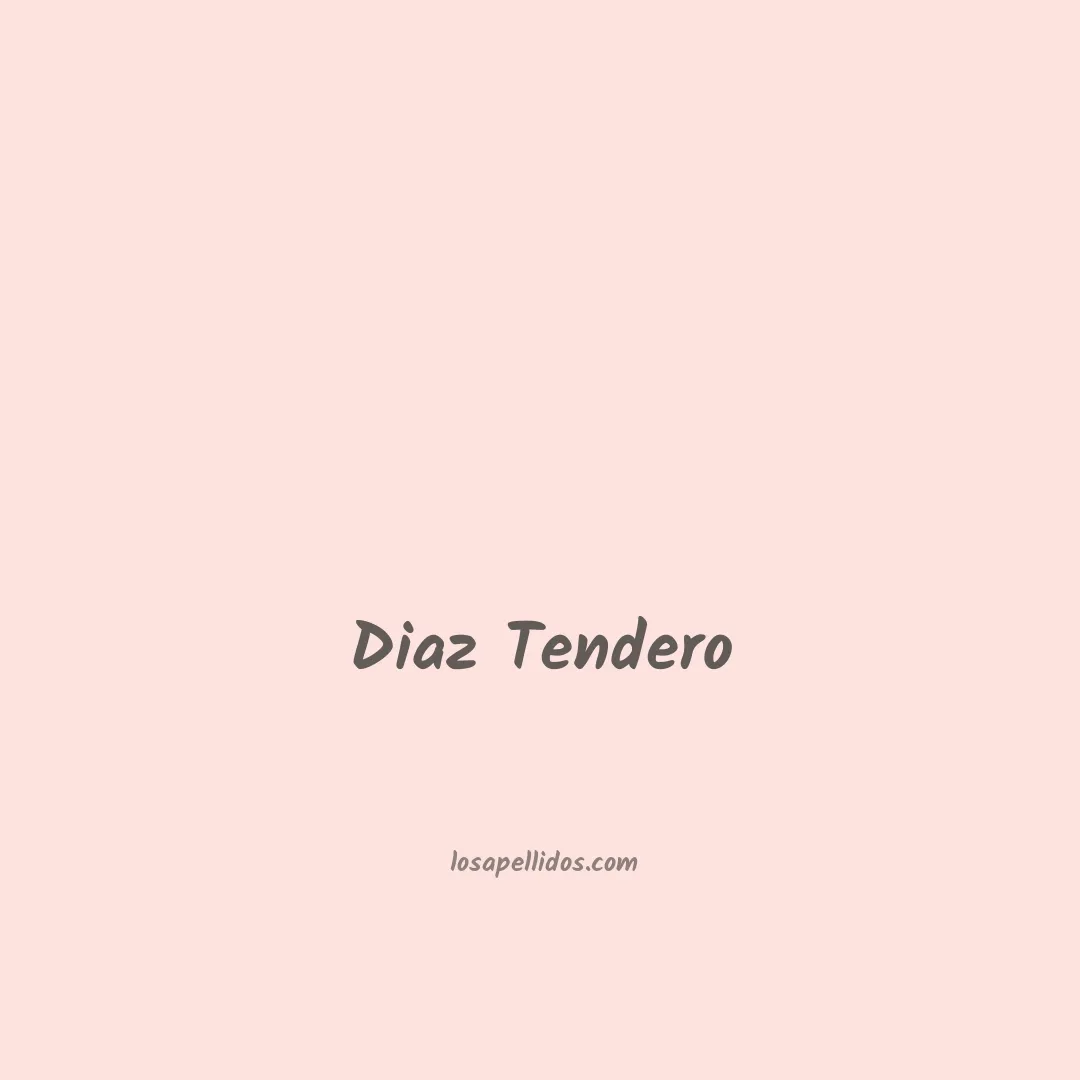 Diaz tendero en chino