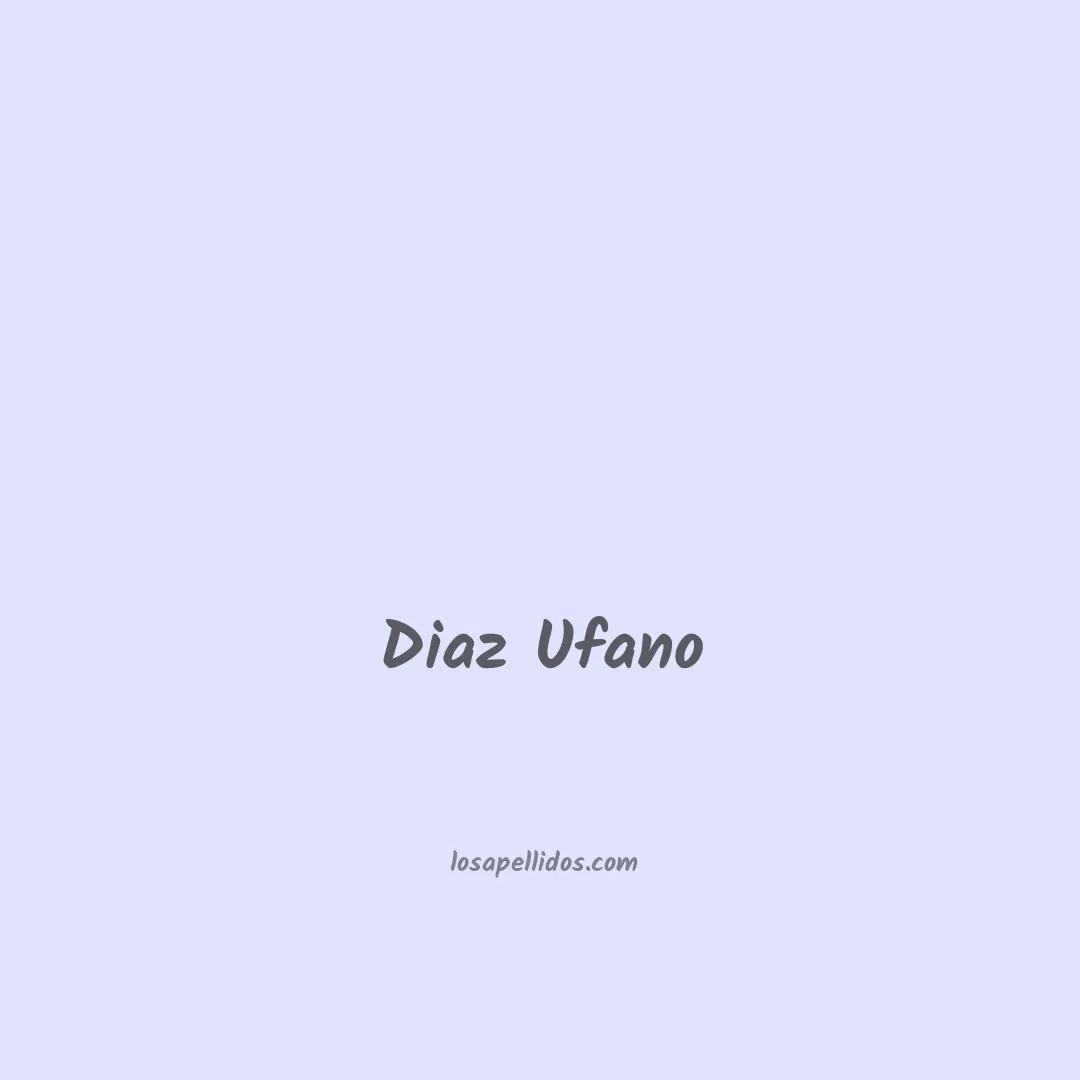 Diaz ufano en chino