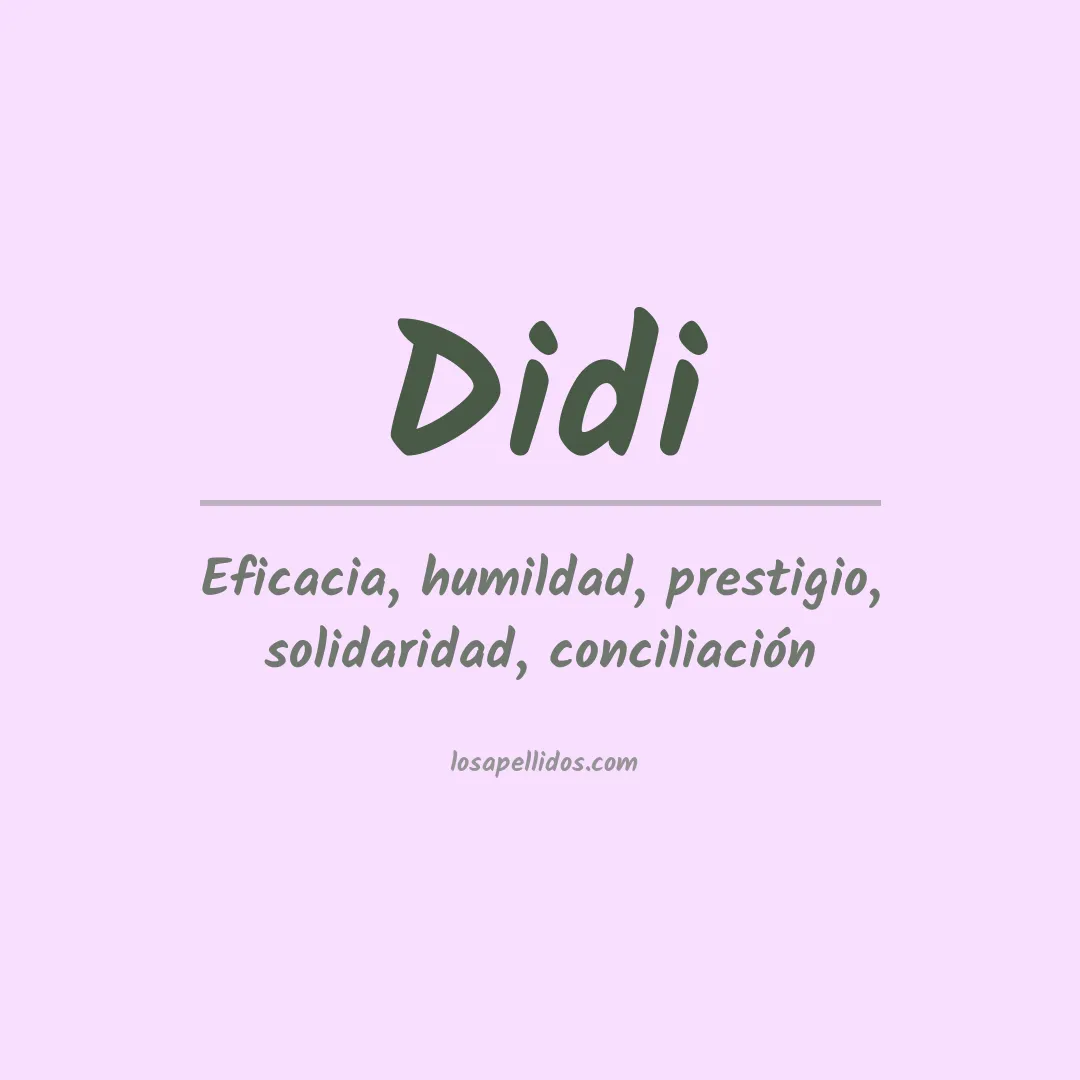Apellido Didi