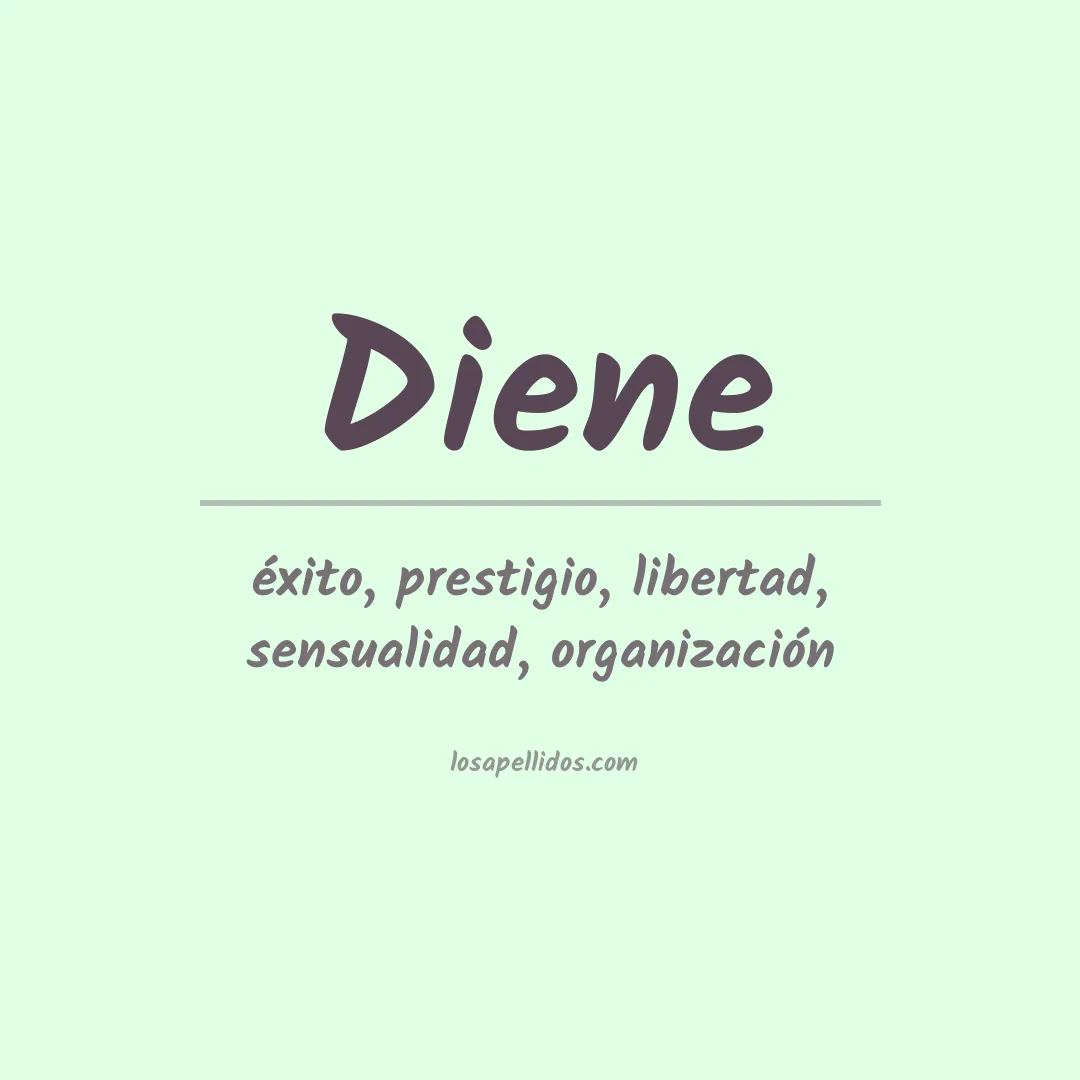 Apellido Diene