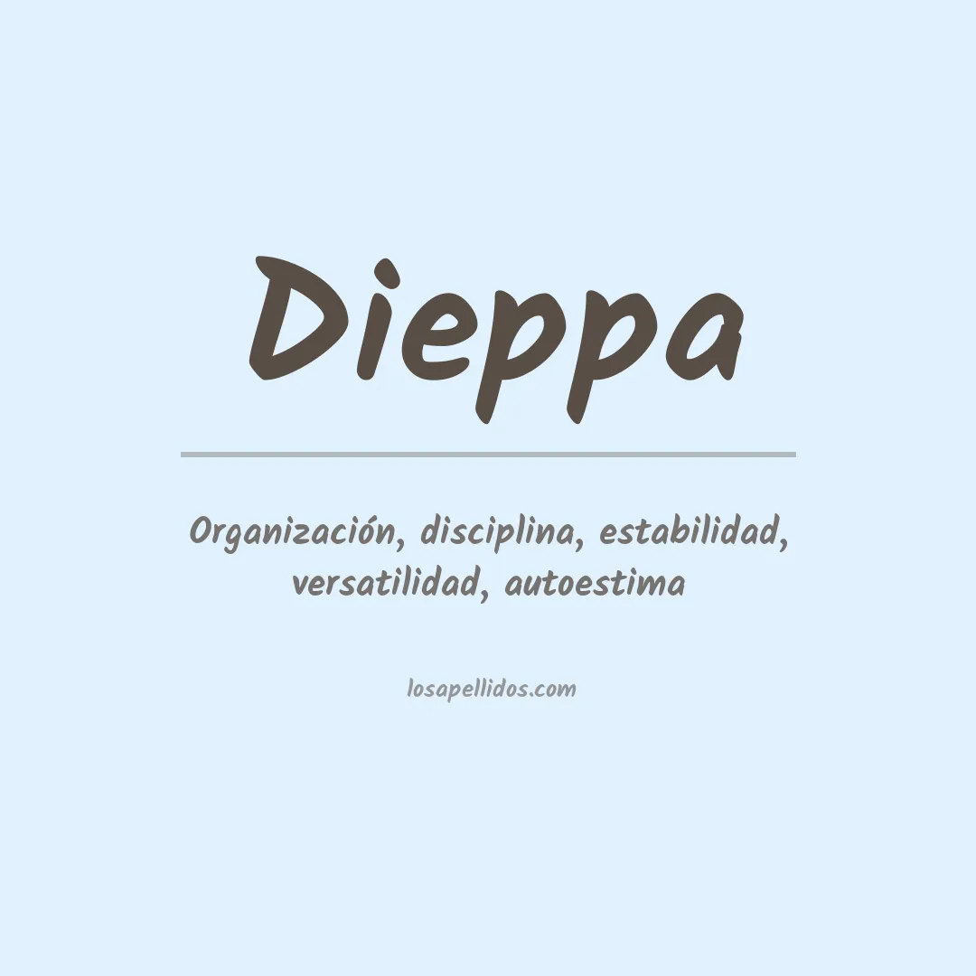 Significado del Apellido Dieppa