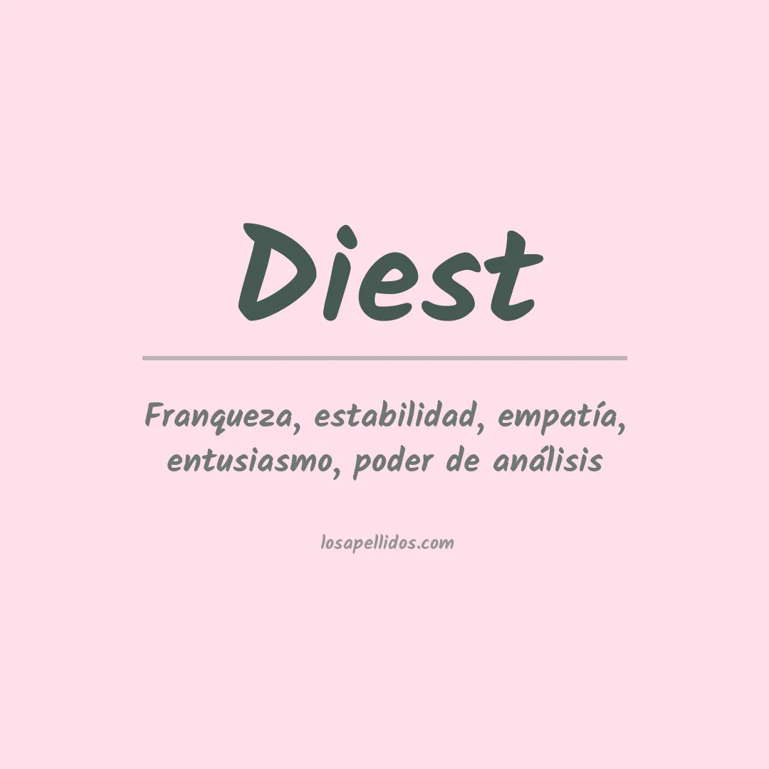 Apellido Diest