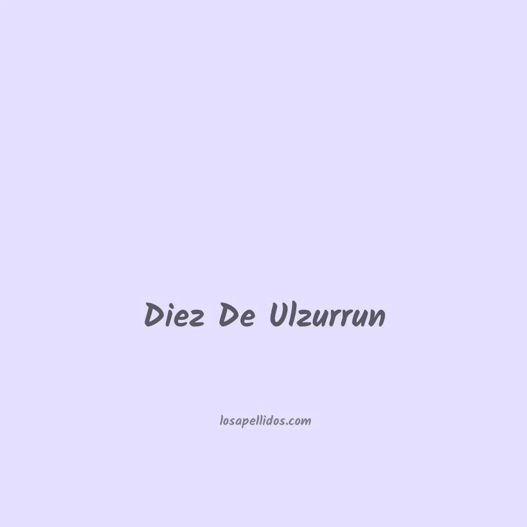 Diez de ulzurrun en chino