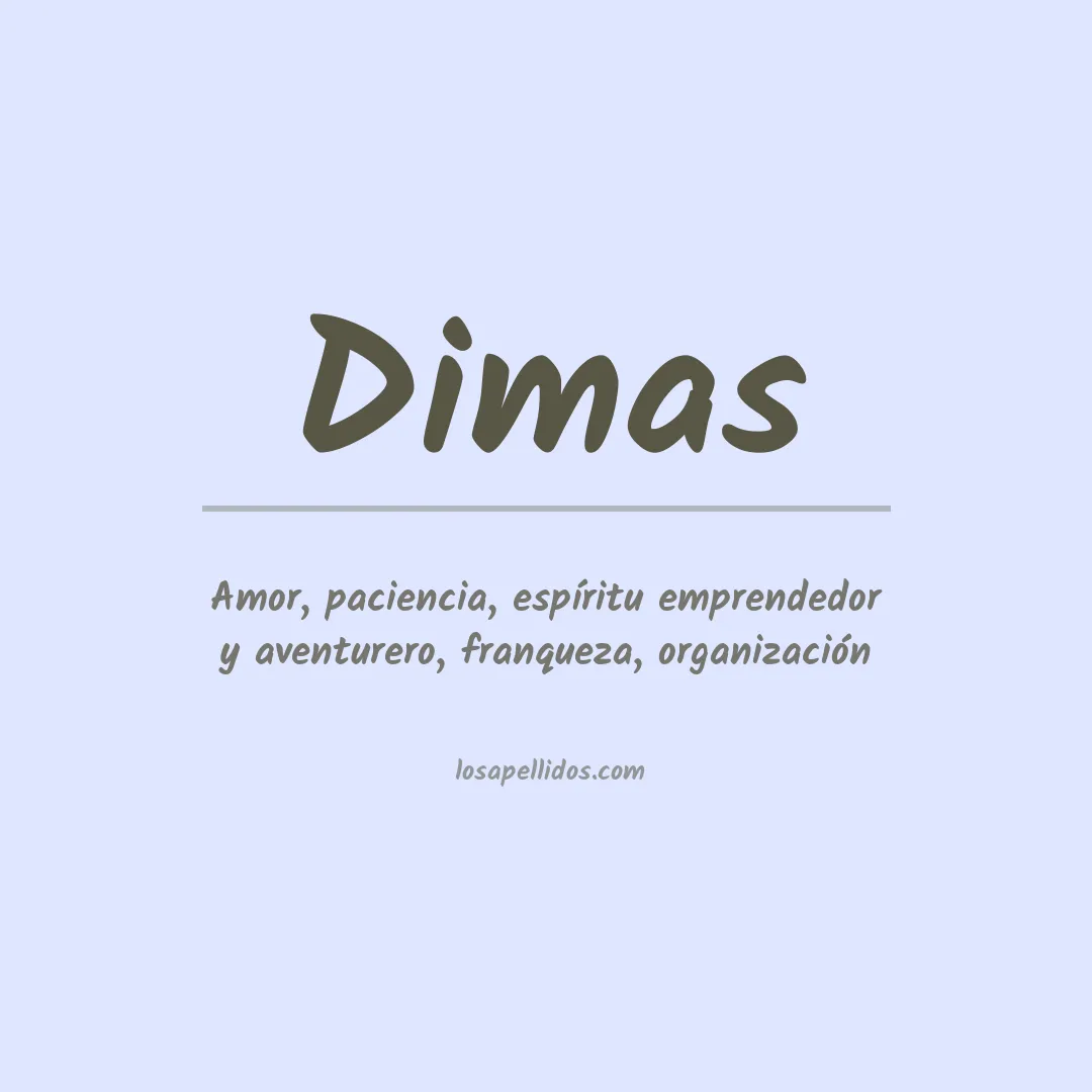 Apellido Dimas
