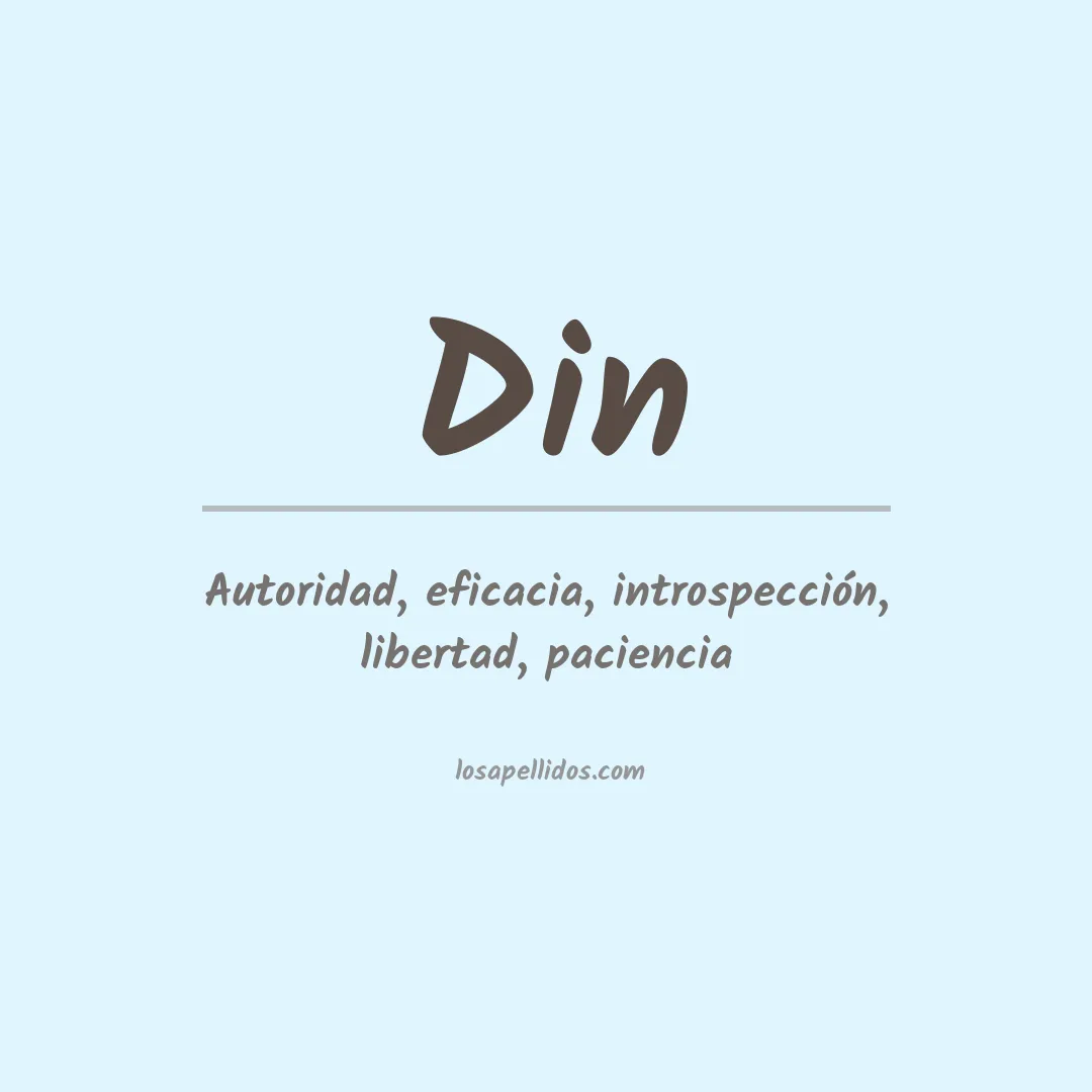 Apellido Din