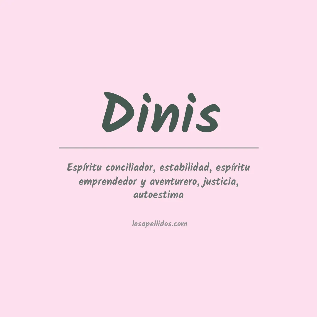 Apellido Dinis