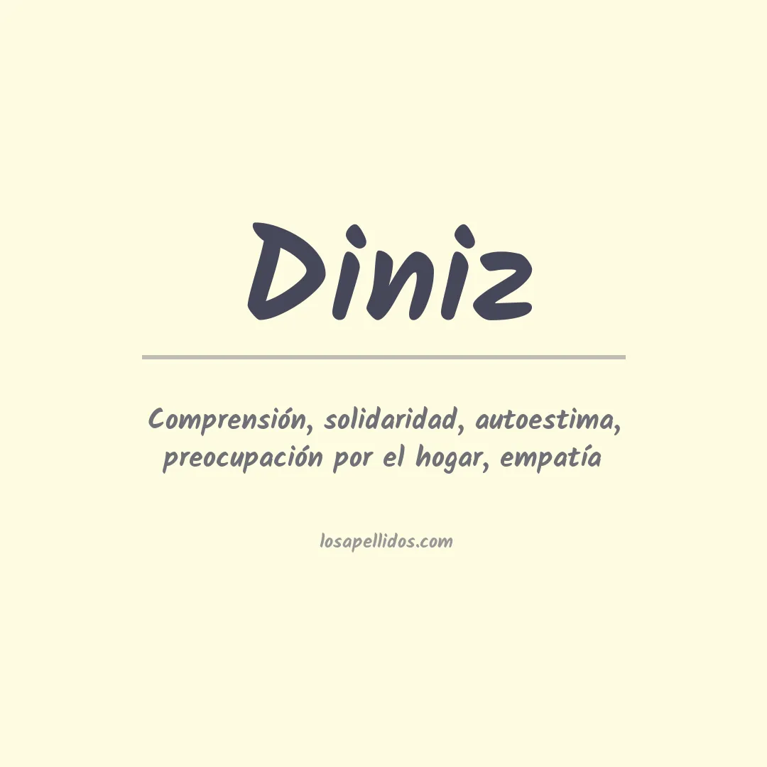 Apellido Diniz