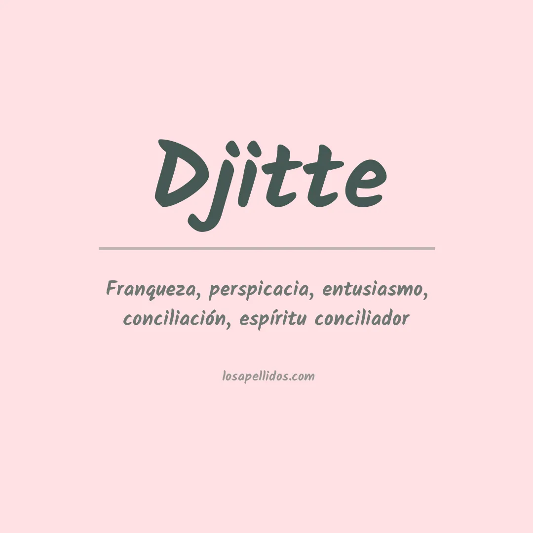 Apellido Djitte