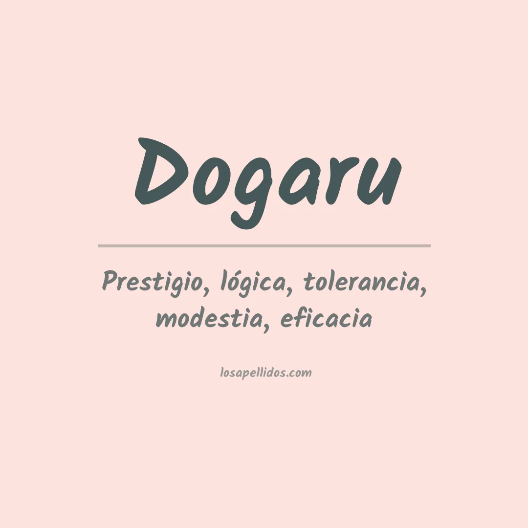 Apellido Dogaru